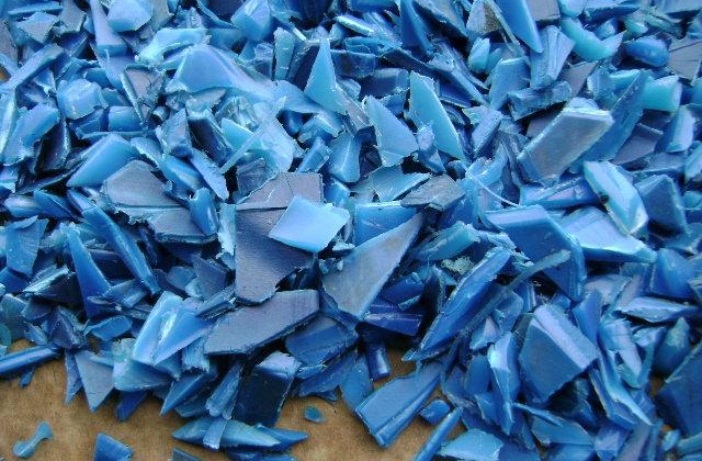 BUY HDPE Blue Drum Scrap Regrind